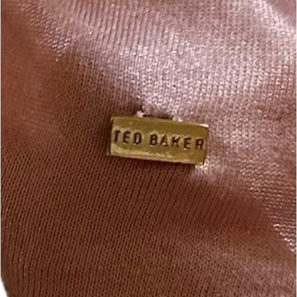 Ted Baker London Women's Pink Metalia Tank, size 3 (Medium) - Picture 3 of 7